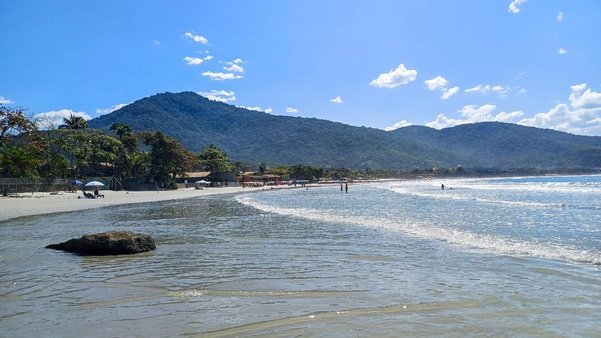 #208.apto Novo, 300 Metros Da Praia, Com Piscina * Ubatuba