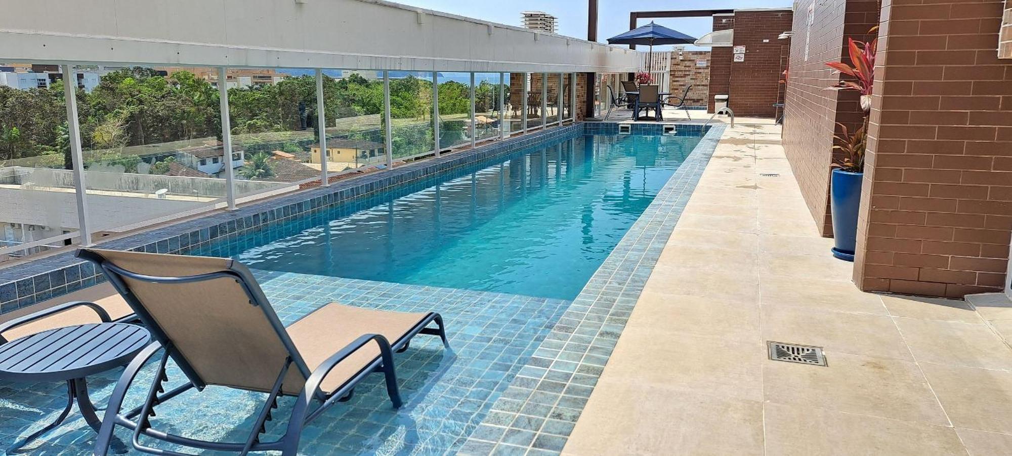 #208.apto Novo, 300 Metros Da Praia, Com Piscina
